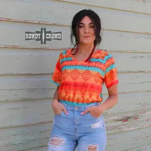 Rowdy Crowd Tops - Rowdy Crowd Stockyards Top